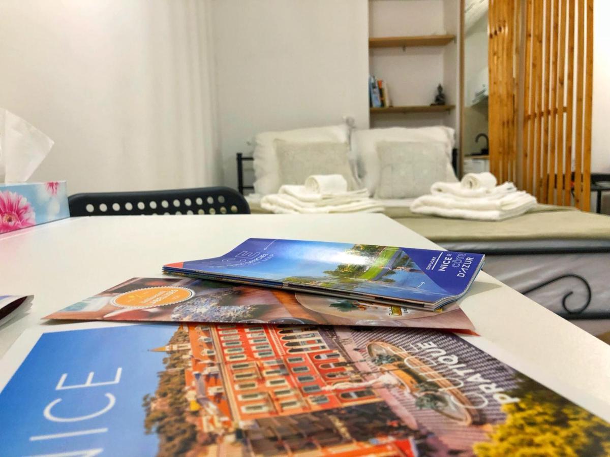 Cosy Modern Studio In The Heart Of Nice With Ac Luaran gambar